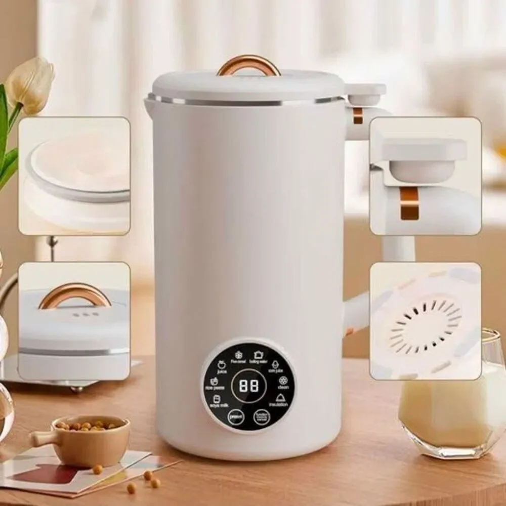 Soybean Milk Breaker Machine 34oz Automatic Multi Function Plant Based Beverage